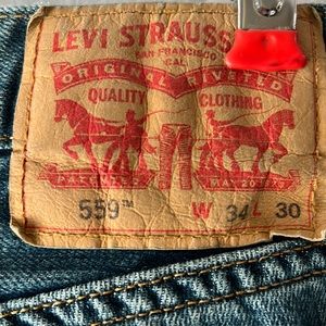 Men’s Levi’s jeans 559 34x30